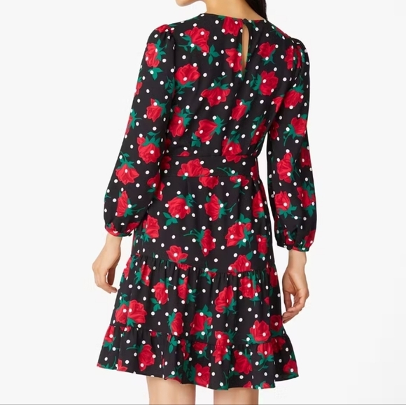 New Kate Spade Roes Dot Toss Shift Dress Size S - Picture 4 of 13